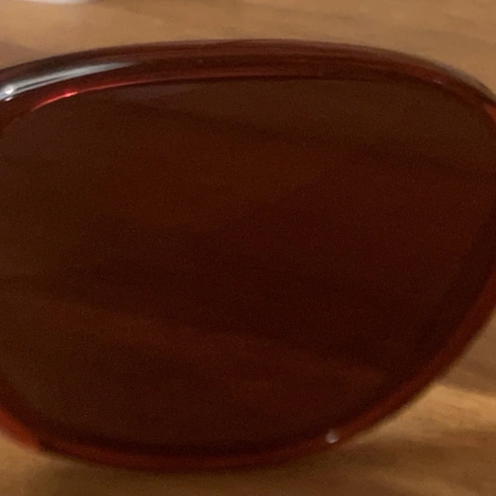 Vintage Woman's Tura MOD 344 Red & Gold 1980's Eyeglasses Frames Only Japan